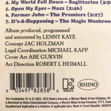 Various Artists - Nuggets: Original Artyfacts From The First Psychedelic Era (1965-1968) (coloured) (0603497828586) виниловая пластинка - фото 9