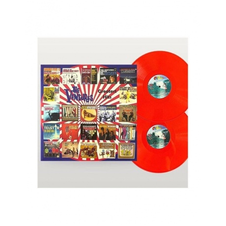 Виниловая пластинка Ventures, The, Greatest Hits (coloured) (0630428100114) - фото 3