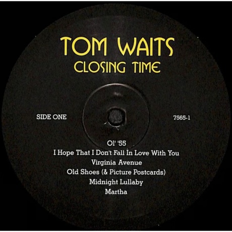Tom Waits - Closing Time (8714092756517) виниловая пластинка - фото 3