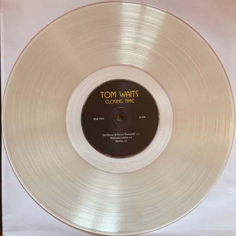 Tom Waits - Closing Time (2Lp Lim Half Speed Ed Clear Vinyl) (8714092797435) виниловая пластинка - фото 8