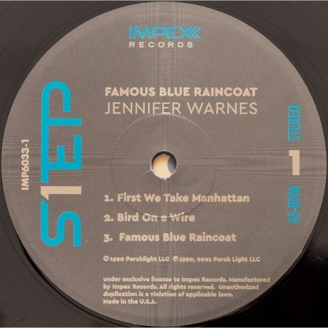 Jennifer Warnes - Famous Blue Raincoat (Box) (Audiophile One-Step Pressing) (0856276002336) виниловая пластинка - фото 6