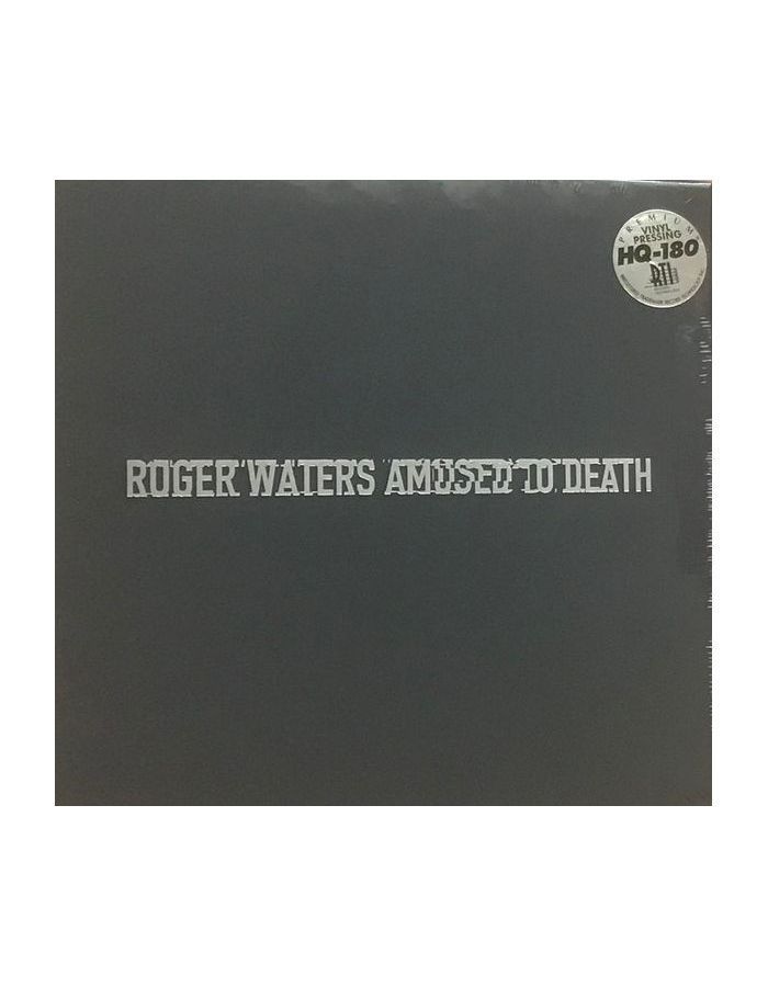 виниловая пластинка roger waters amused to death 45 rpm 4lp Виниловая пластинка Waters, Roger, Amused To Death (Box) (Analogue) (0753088468773)
