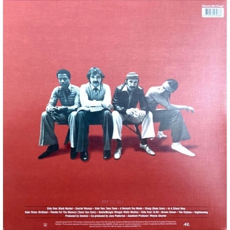 Weather Report - 8.30 (Red) (8719262030886) виниловая пластинка - фото 2