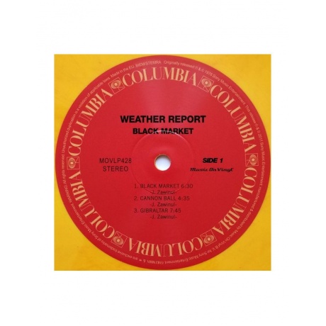 Виниловая пластинка Weather Report, Black Market (coloured) (8719262030916) - фото 5