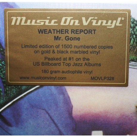 Weather Report - Mr. Gone (coloured) (8719262030909) виниловая пластинка - фото 3