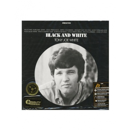 Виниловая пластинка White, Tony Joe, Black And White (Analogue) (0753088129315) - фото 1