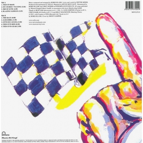 Yello, Flag (0600753370049) виниловая пластинка - фото 2