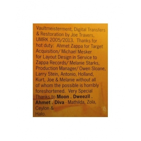 Frank Zappa - Uncle Meat (0824302383919) виниловая пластинка - фото 26