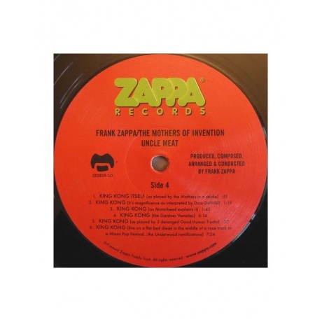 Виниловая пластинка Zappa, Frank, Uncle Meat (0824302383919) - фото 8
