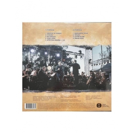 Чайф - Симфонические версии (4601620993275) виниловая пластинка - фото 2