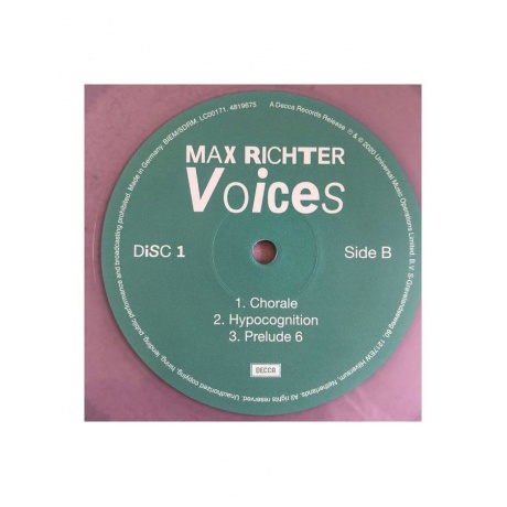 Виниловая пластинка Richter, Max, Voices 1 &amp; 2 (Box) (coloured) (0028948553273) - фото 14