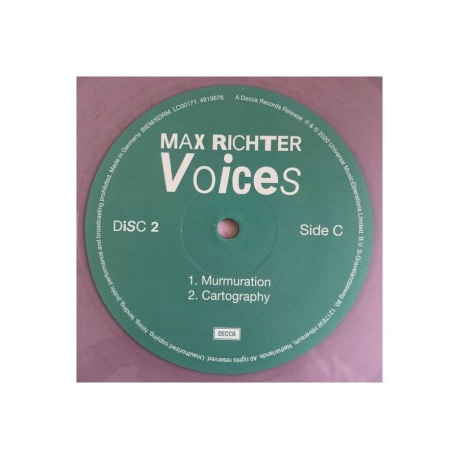 Виниловая пластинка Richter, Max, Voices 1 &amp; 2 (Box) (coloured) (0028948553273) - фото 18
