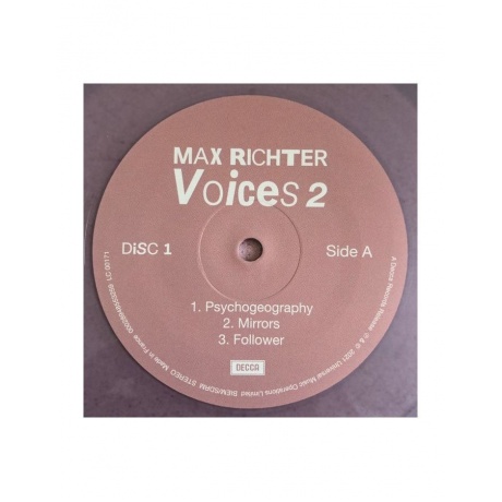 Виниловая пластинка Richter, Max, Voices 1 &amp; 2 (Box) (coloured) (0028948553273) - фото 27