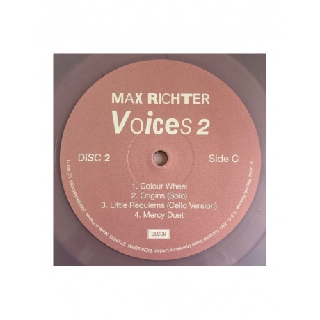 Виниловая пластинка Richter, Max, Voices 1 &amp; 2 (Box) (coloured) (0028948553273) - фото 32