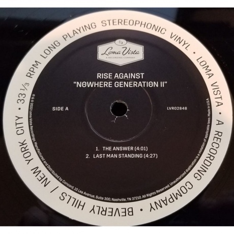 Rise Against - Nowhere Generation II (EP) (0888072446823) виниловая пластинка - фото 5