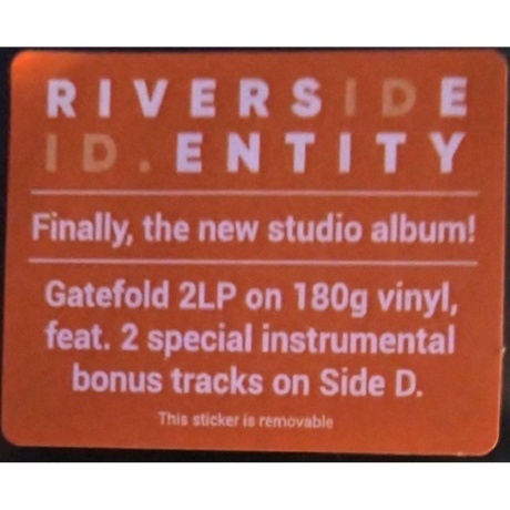 Riverside - Id.Entity (0196587532017) виниловая пластинка - фото 3