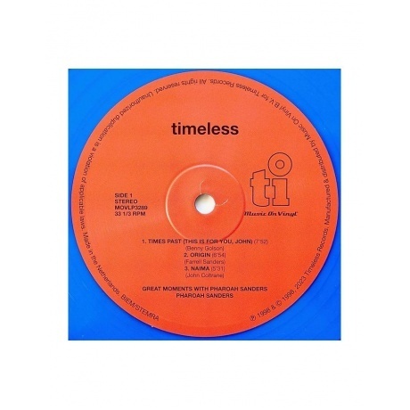 Pharoah Sanders - Great Moments With (coloured) (8719262027169) виниловая пластинка - фото 8