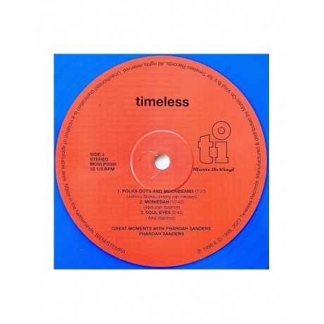 Pharoah Sanders - Great Moments With (coloured) (8719262027169) виниловая пластинка - фото 10