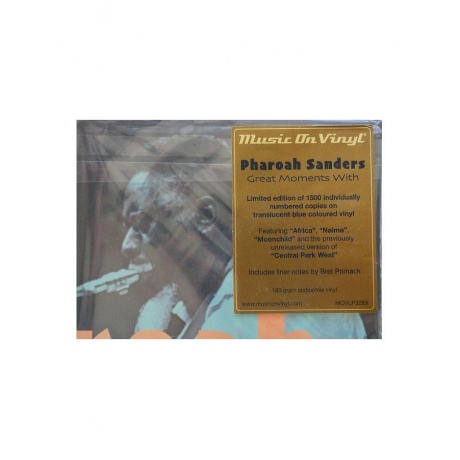 Виниловая пластинка Sanders, Pharoah, Great Moments With (coloured) (8719262027169) - фото 2
