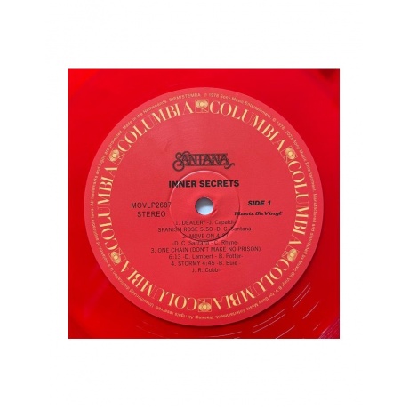 Виниловая пластинка Santana, Inner Secrets (coloured) (8719262014220) - фото 3