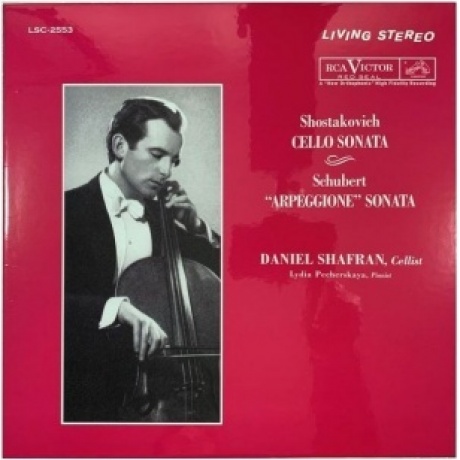 Daniel Shafran - Shostakovich: Cello Sonata/ Schubert: ''Arpeggione" Sonata (Analogue) (0753088255311) виниловая пластинка - фото 2