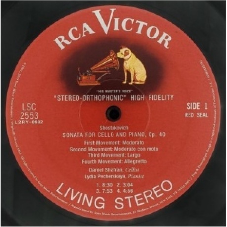 Daniel Shafran - Shostakovich: Cello Sonata/ Schubert: ''Arpeggione" Sonata (Analogue) (0753088255311) виниловая пластинка - фото 5