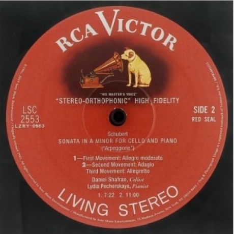 Daniel Shafran - Shostakovich: Cello Sonata/ Schubert: ''Arpeggione" Sonata (Analogue) (0753088255311) виниловая пластинка - фото 6
