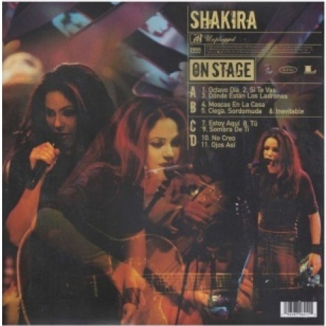 Shakira - Mtv Unplugged (0196587964115) виниловая пластинка - фото 2