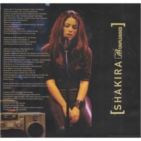 Shakira - Mtv Unplugged (0196587964115) виниловая пластинка - фото 9
