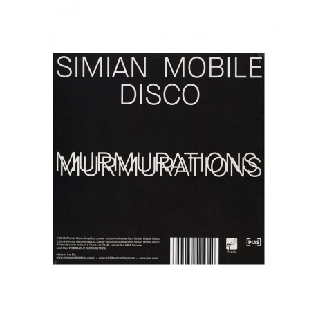 Виниловая пластинка Simian Mobile Disco, Murmurations (5055036215350) - фото 4