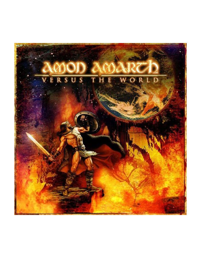 Виниловая пластинка Amon Amarth, Versus The World (0039841441017) amon amarth versus the world coloured lp 2022 crimson red marbled виниловая пластинка