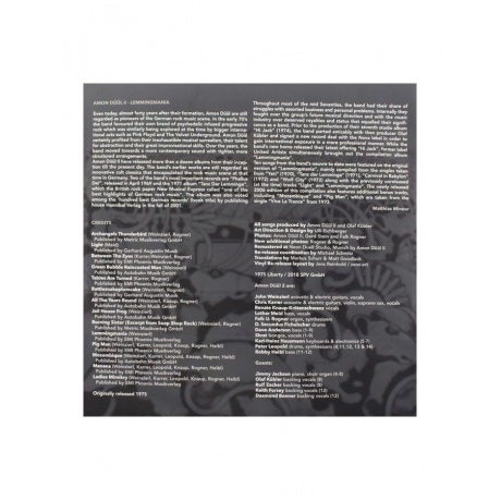 Amon Duul II - Lemmingmania (0693723042114) виниловая пластинка - фото 12