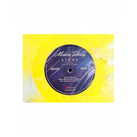 Виниловая пластинка Modern Talking, Alone (coloured) (8719262029446) - фото 8