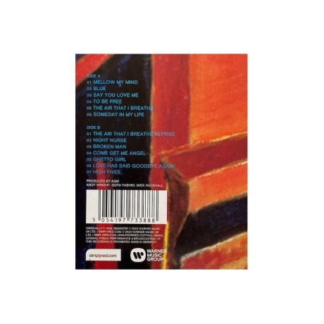 Виниловая пластинка Simply Red, Blue (Half Speed) (coloured) (5054197733888) - фото 10