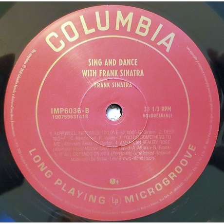 Frank Sinatra - Sing And Dance With Frank Sinatra (Analogue) (0856276002312) виниловая пластинка - фото 6