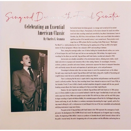 Frank Sinatra - Sing And Dance With Frank Sinatra (Analogue) (0856276002312) виниловая пластинка - фото 7