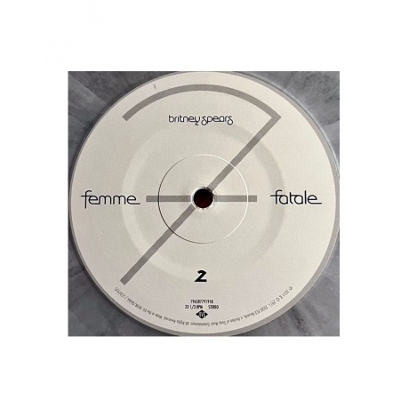 Spears, Britney, Femme Fatale (coloured) (0196587791919) виниловая пластинка - фото 4