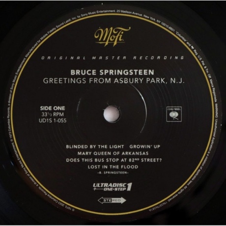 Bruce Springsteen - Greetings From Asbury Park N. J. (Box) (Audiophile One-Step Pressing) (0821797105521) виниловая пластинка - фото 3