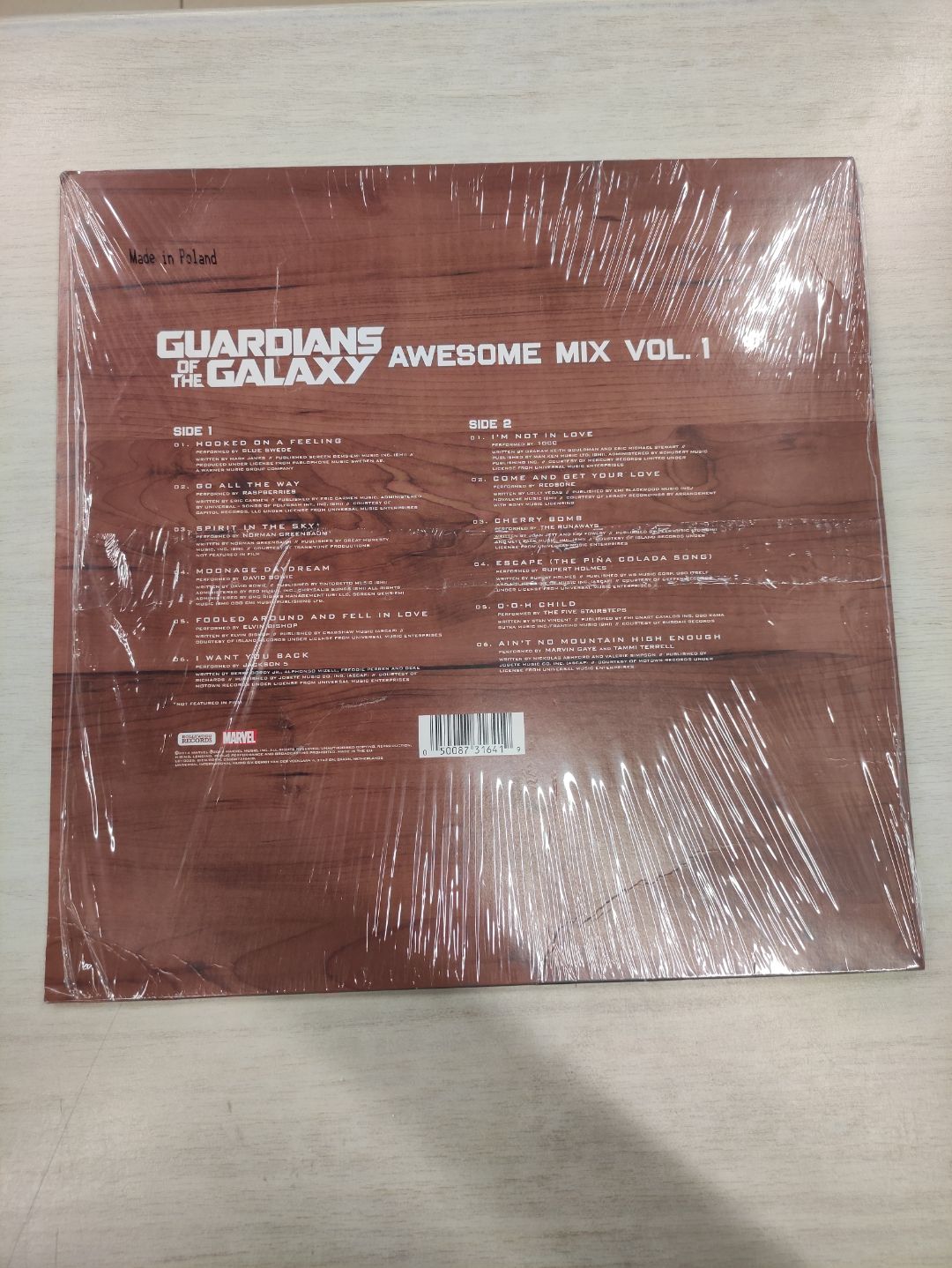 Виниловая пластинка OST, Guardians Of The Galaxy (Various Artists) (0050087316419) хорошее состояние - фото 3