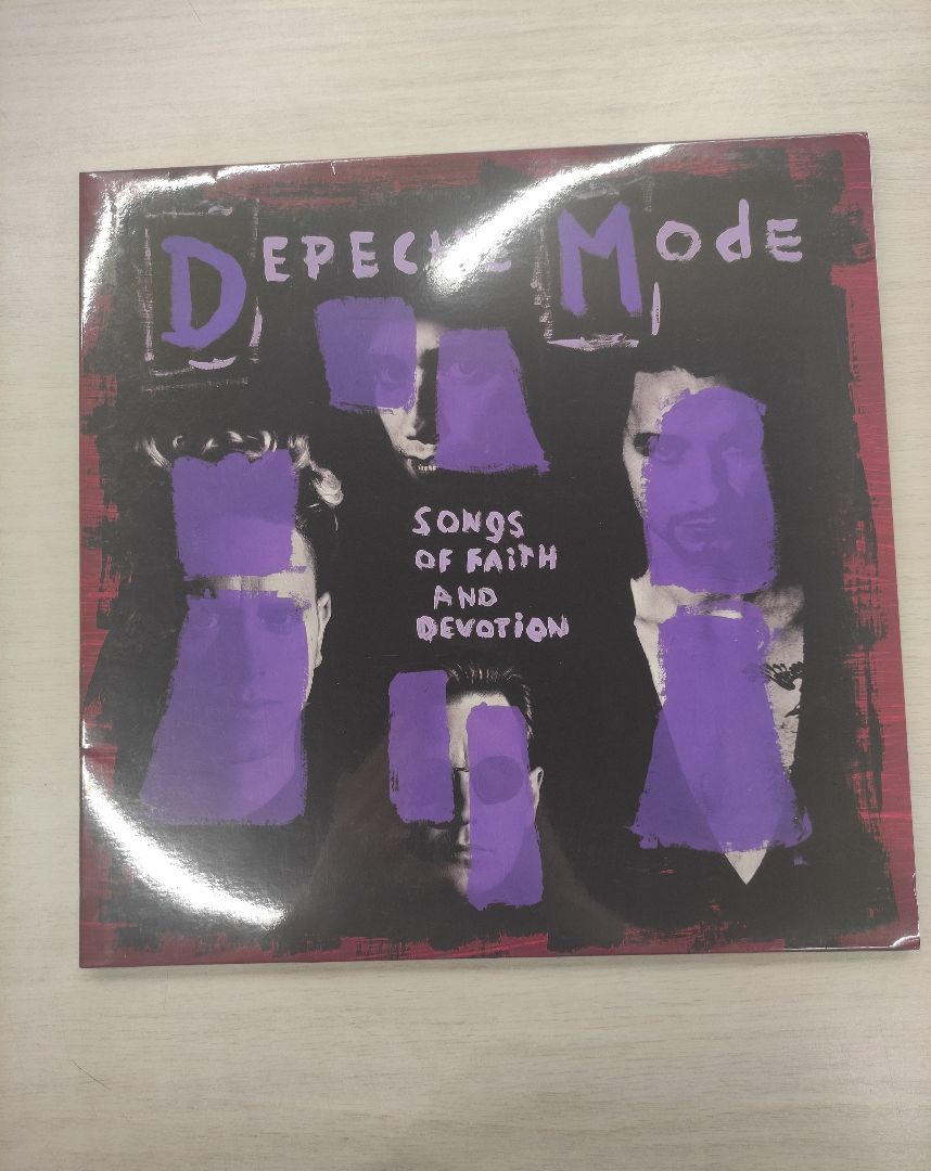 Виниловая пластинка Depeche Mode, Songs Of Faith and Devotion (0889853370412) отличное состояние - фото 2
