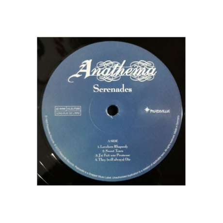 0801056838612, Виниловая пластинка Anathema, Serenades - фото 5