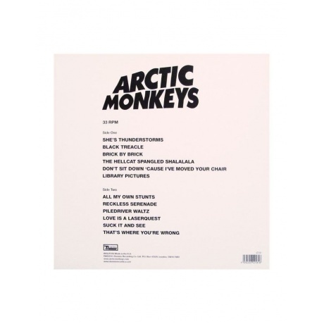 Arctic Monkeys - Suck It And See (5034202025818) виниловая пластинка - фото 3