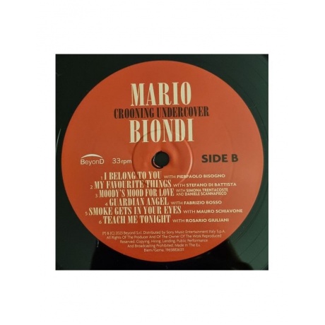 0196588363115, Виниловая пластинка Biondi, Mario, Crooning Undercover - фото 4