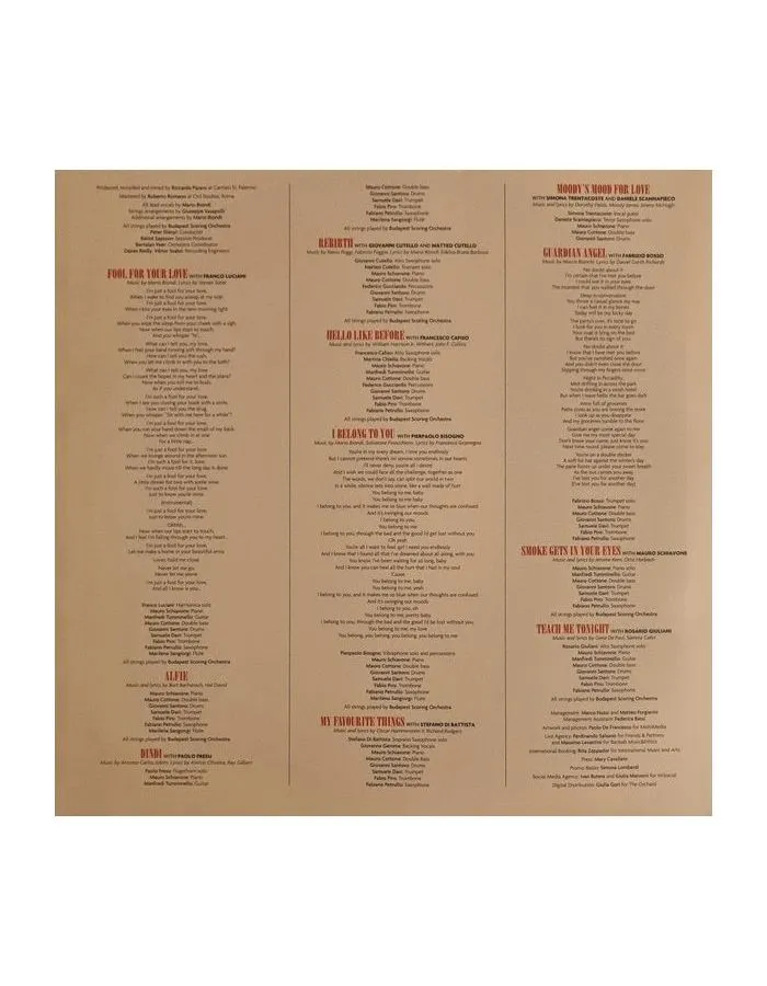 0196588363115, Виниловая пластинка Biondi, Mario, Crooning Undercover - фото 6