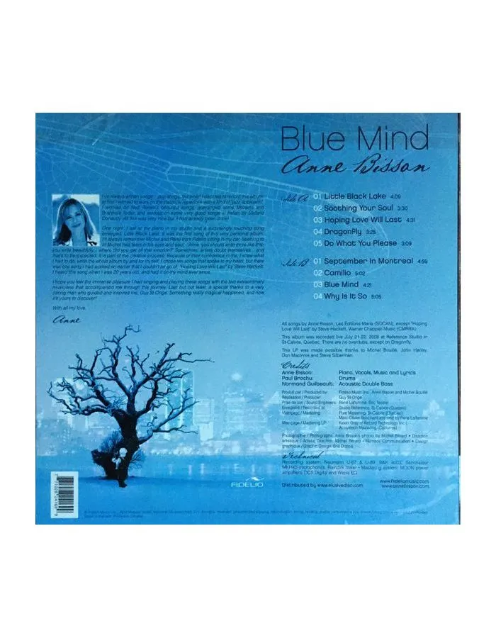 0771028241699, Виниловая пластинка Bisson, Anne, Blue Mind (Audiophile Edition) - фото 2