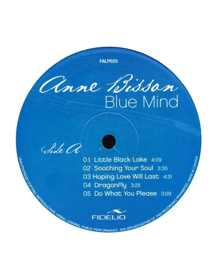 0771028241699, Виниловая пластинка Bisson, Anne, Blue Mind (Audiophile Edition) - фото 3