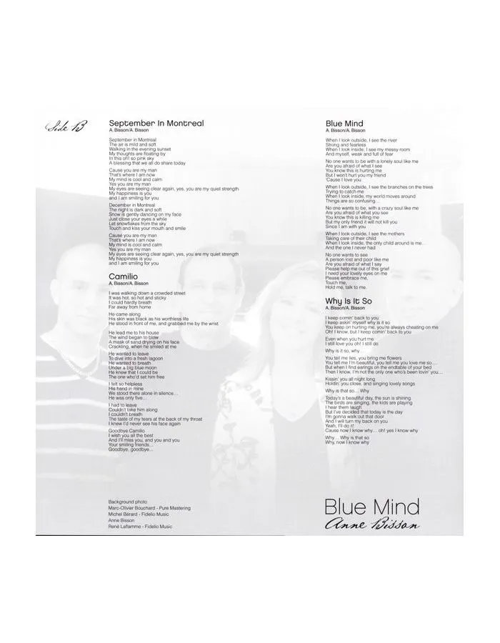0771028241699, Виниловая пластинка Bisson, Anne, Blue Mind (Audiophile Edition) - фото 6