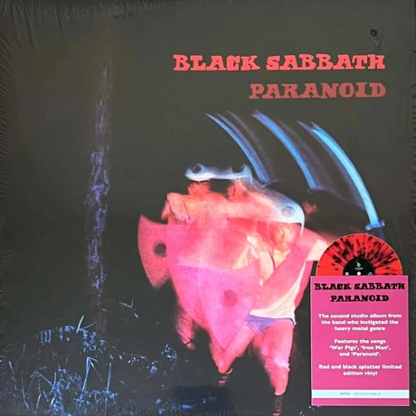 Black Sabbath - Paranoid (coloured) (4099964007558) виниловая пл...