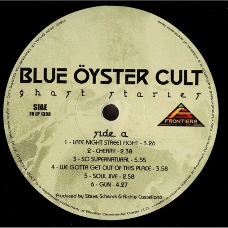 Blue Oyster Cult - Ghost Stories (8024391139851) виниловая пластинка - фото 5