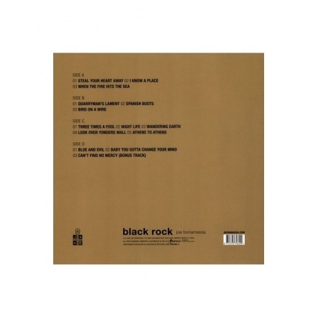 Joe Bonamassa - Black Rock (Solid Gold) (8712725746409) виниловая пластинка - фото 4